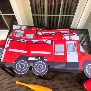 Firetruck Wagon Cover Hyde and Eek